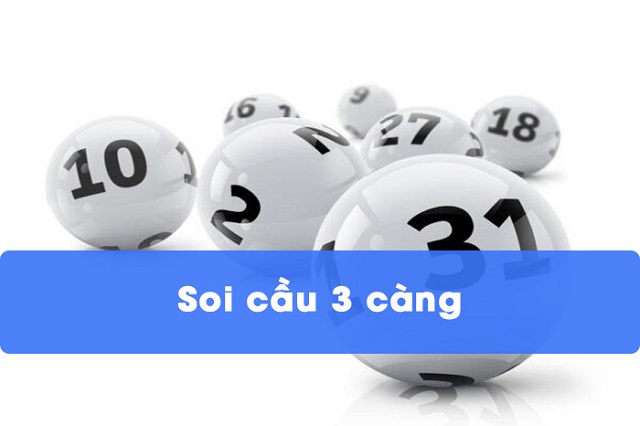Soi cầu 3 càng cần chú ý các sai lầm nên tránh